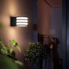 Philips Hue Smart Outdoor White Light Lucca Style wall light