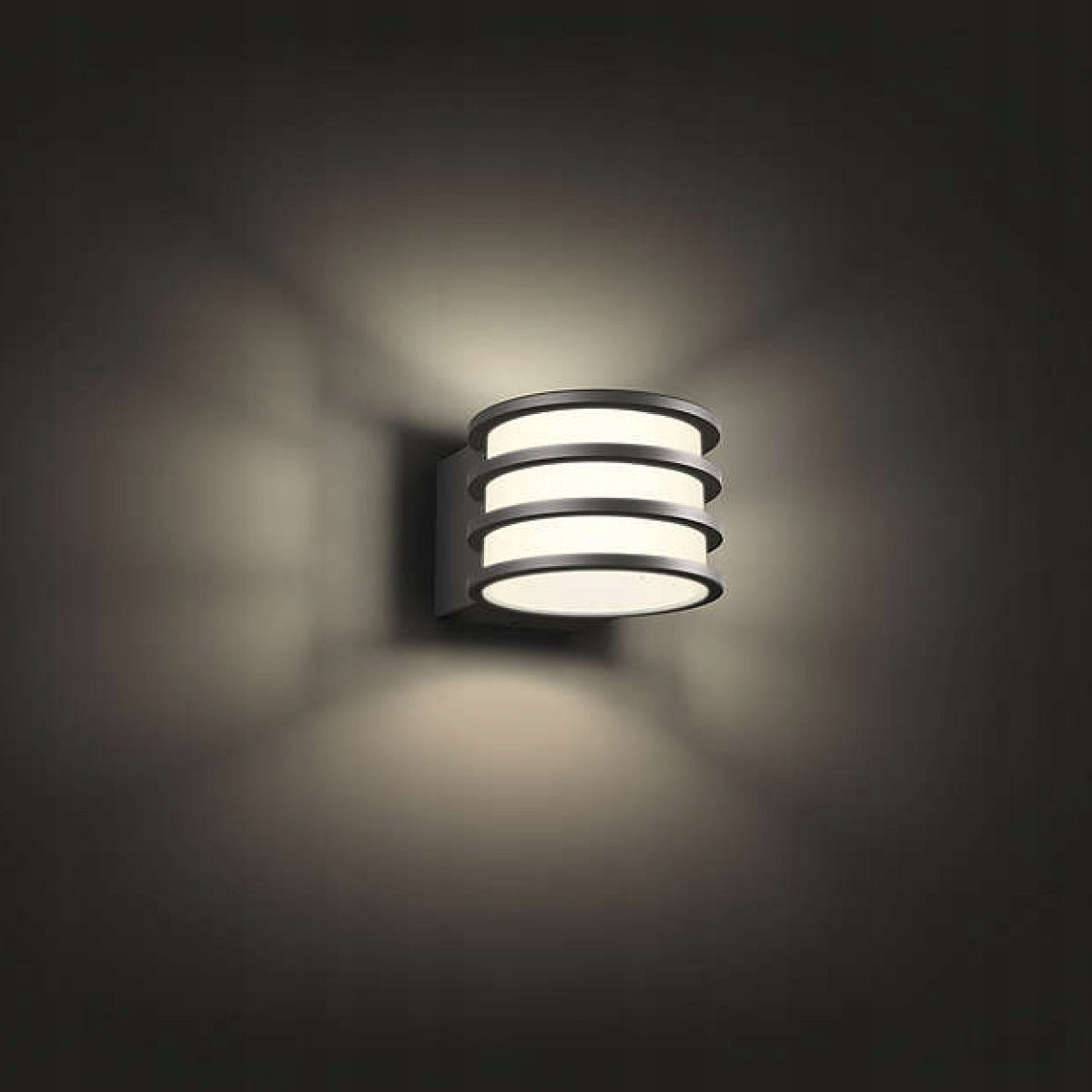 Philips Hue Smart Outdoor White Light Lucca Style wall light