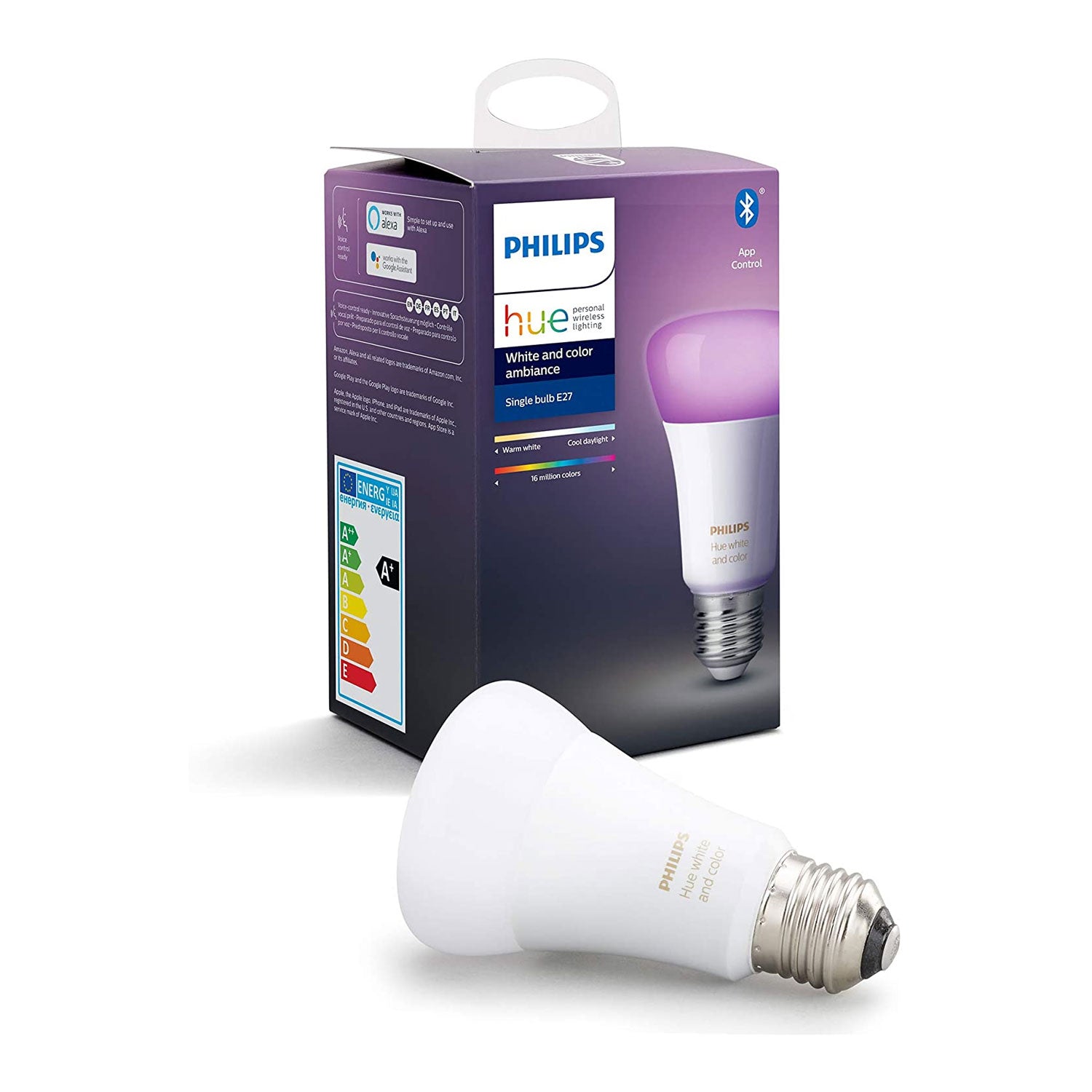4 x 10w LED Bulbs, E27 Screw - Daylight/Cool White
