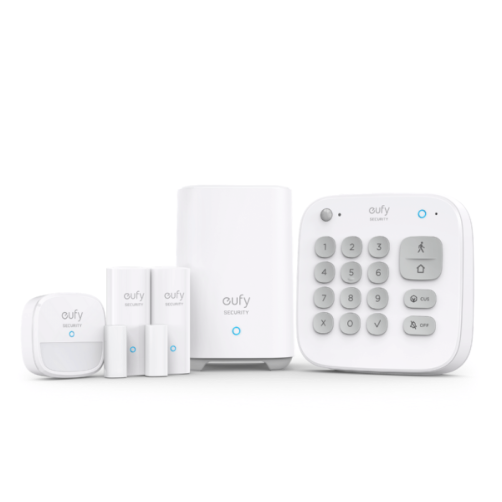 eufy Security 5-Piece Home Alarm Kit, Home Security System, Keypad, Motion  Sensor, 2 Entry Sensors, Home Alarm System, Control from The App, Links
