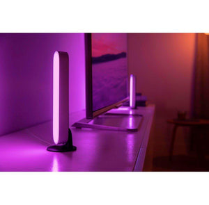 Philips Hue White and Colour Ambience Play Light Bar Double Pack - White