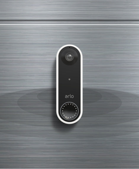 An Arlo Wire Free Video Doorbell