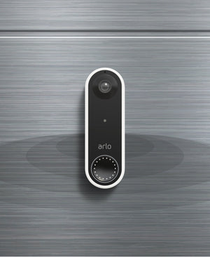 An Arlo Wire Free Video Doorbell